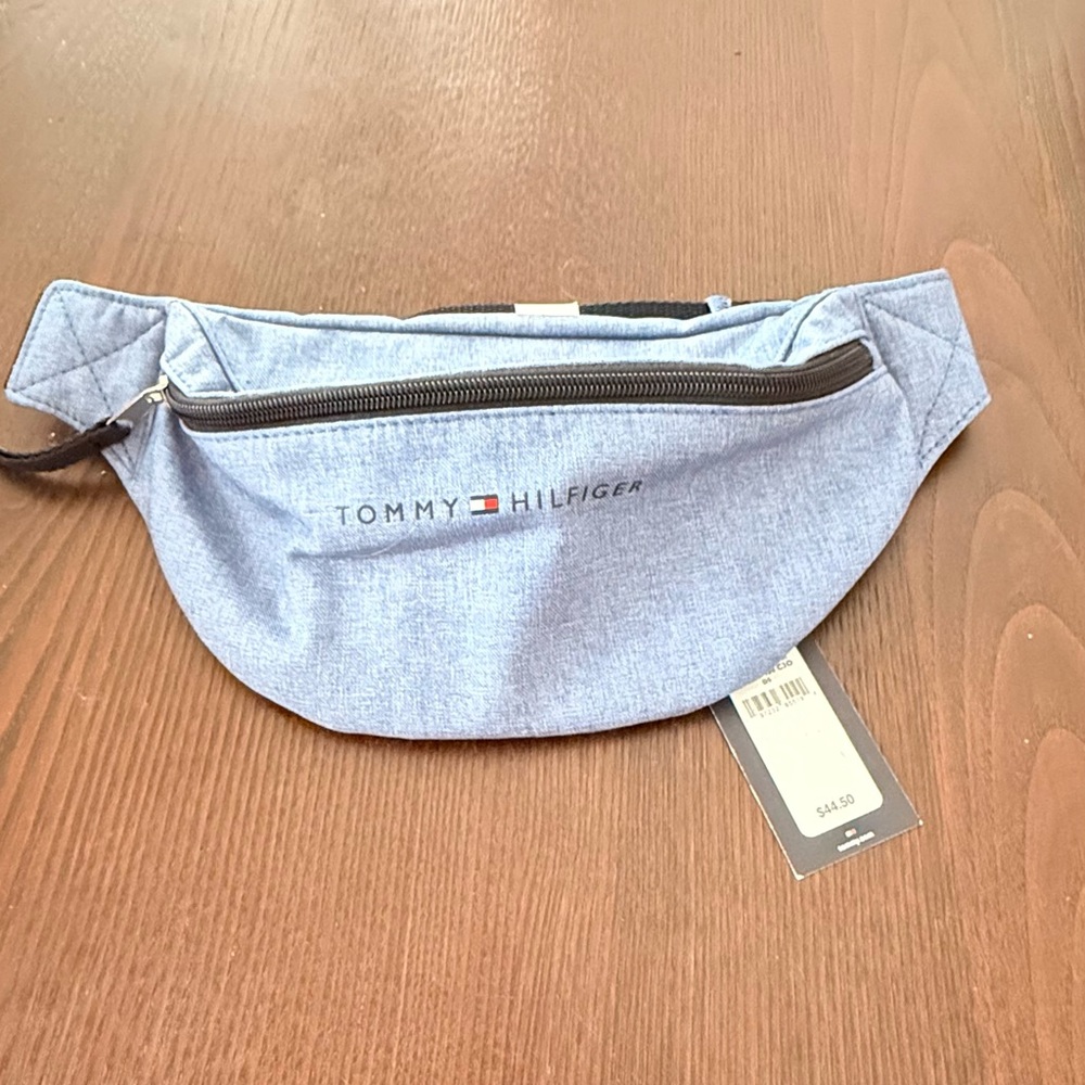 Tommy Hilfiger Light Blue Belt Bag
